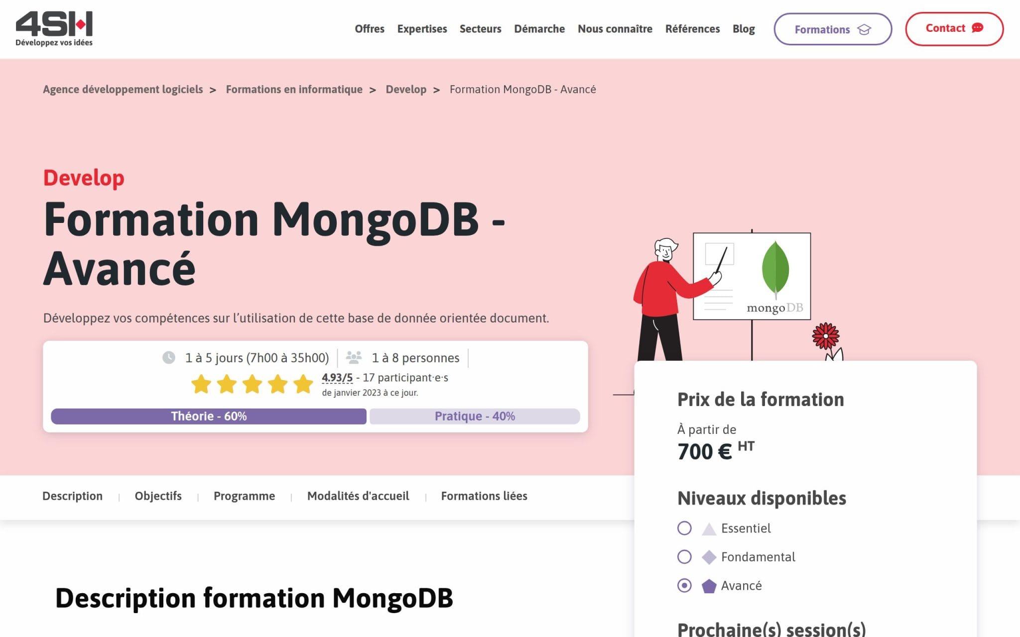 Formation MongoDB - Avancé - 4sh