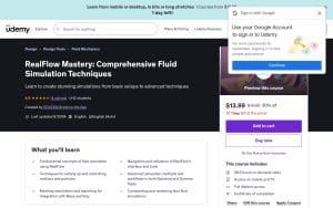 RealFlow Mastery: Comprehensive Fluid Simulation Techniques – Udemy