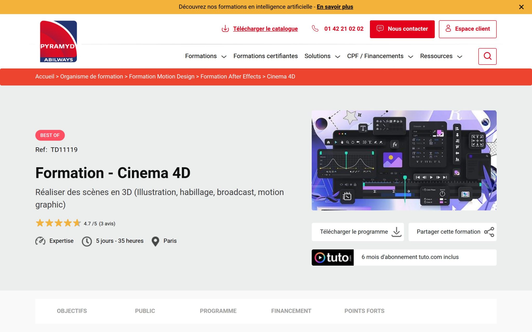 Cinema 4D - Pyramyd NTCV
