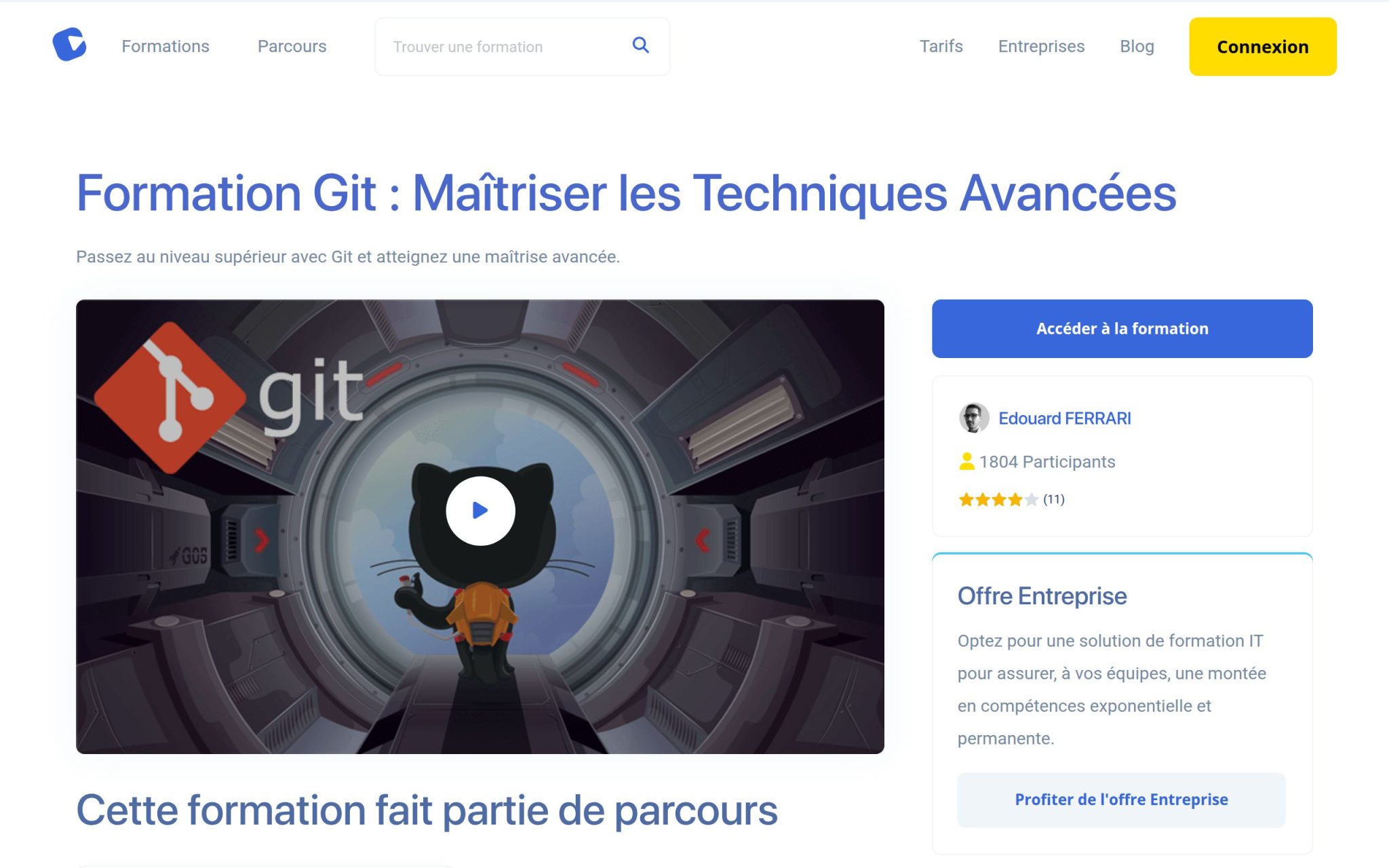 Formation Git : Maîtriser les Techniques Avancées - Alphorm