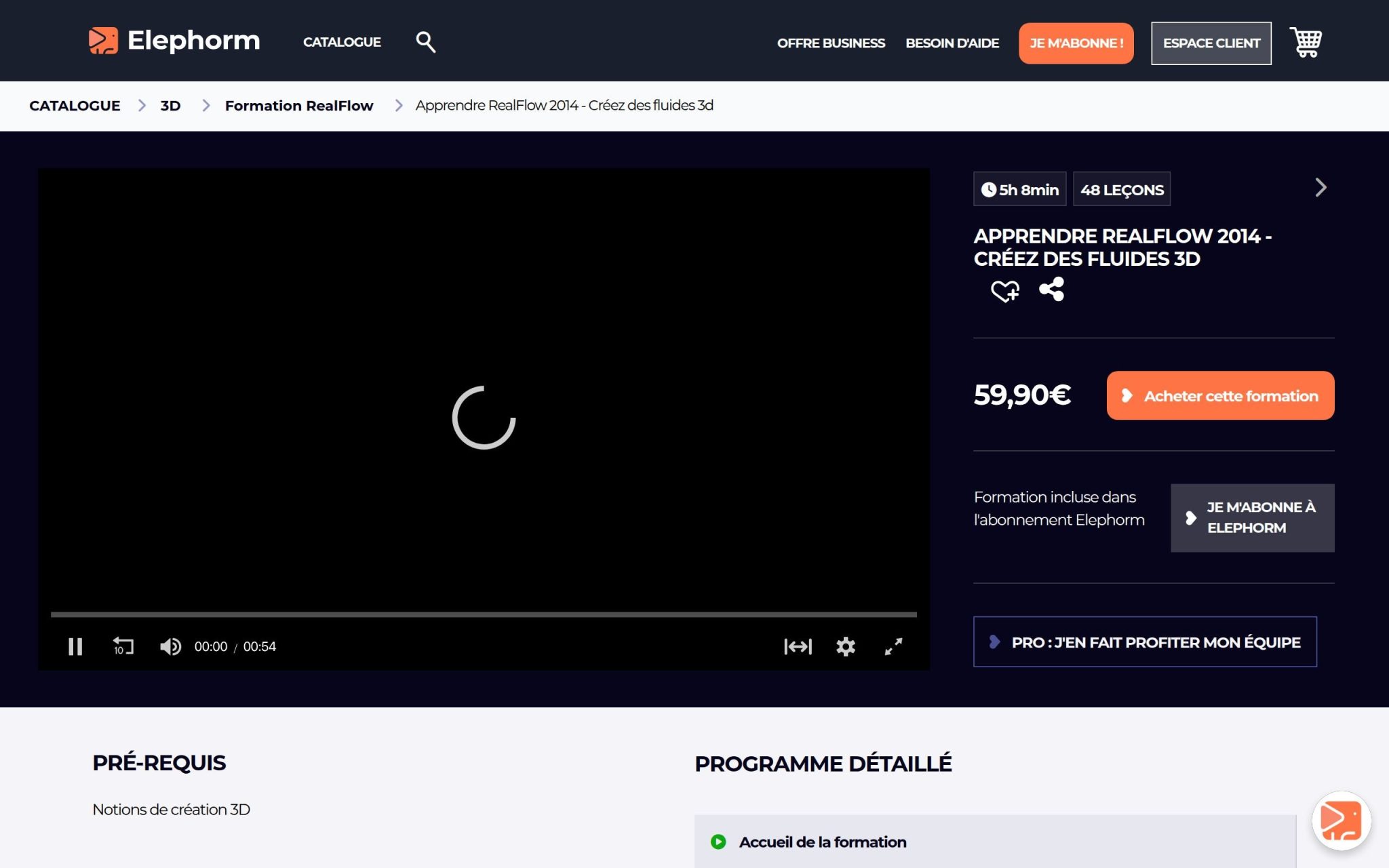 Apprendre RealFlow 2014 - Créez des fluides 3d - Elephorm