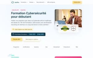 Formation Cybersécurité pour débutant – Jedha