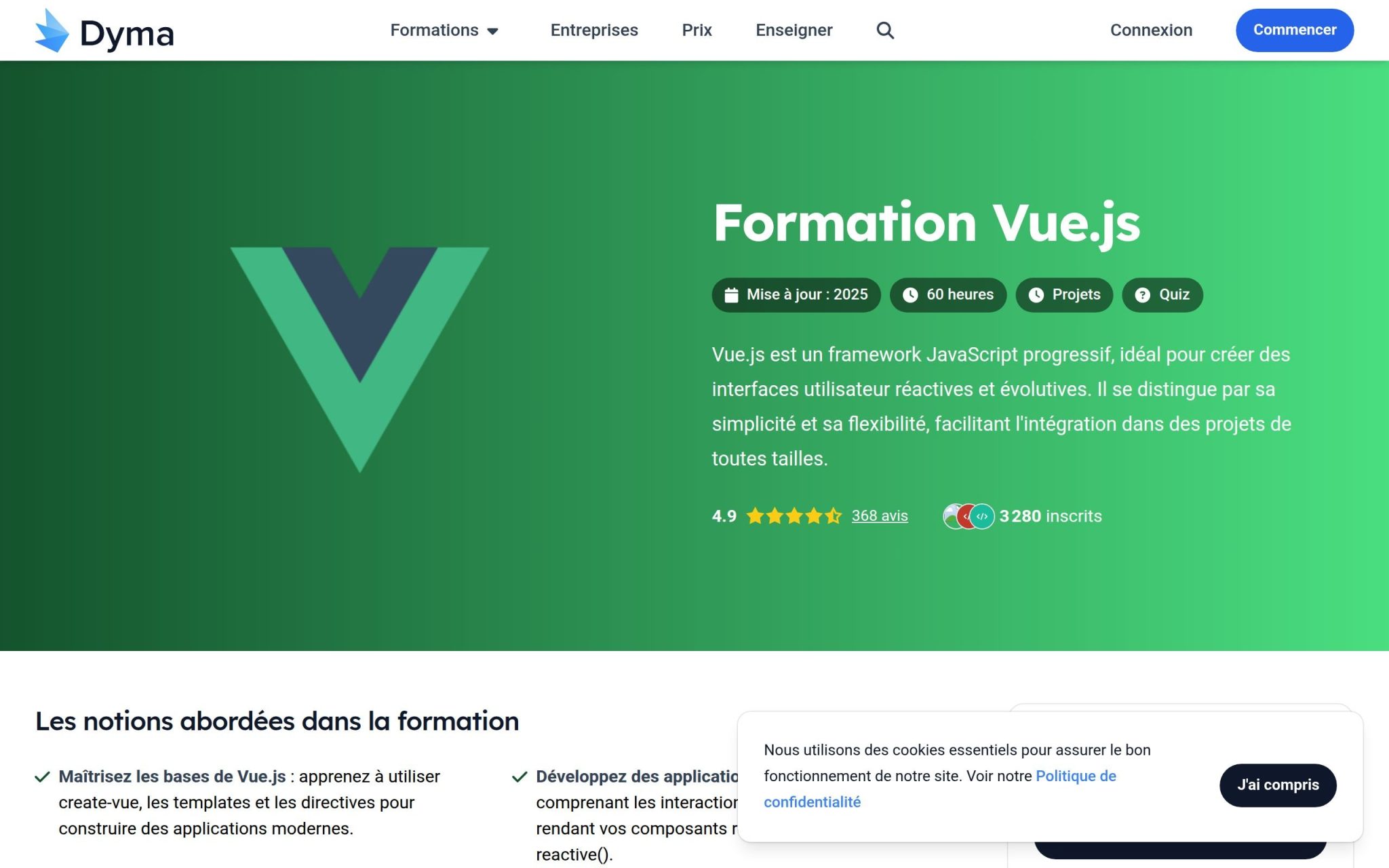 Formation Vue.js - Dyma