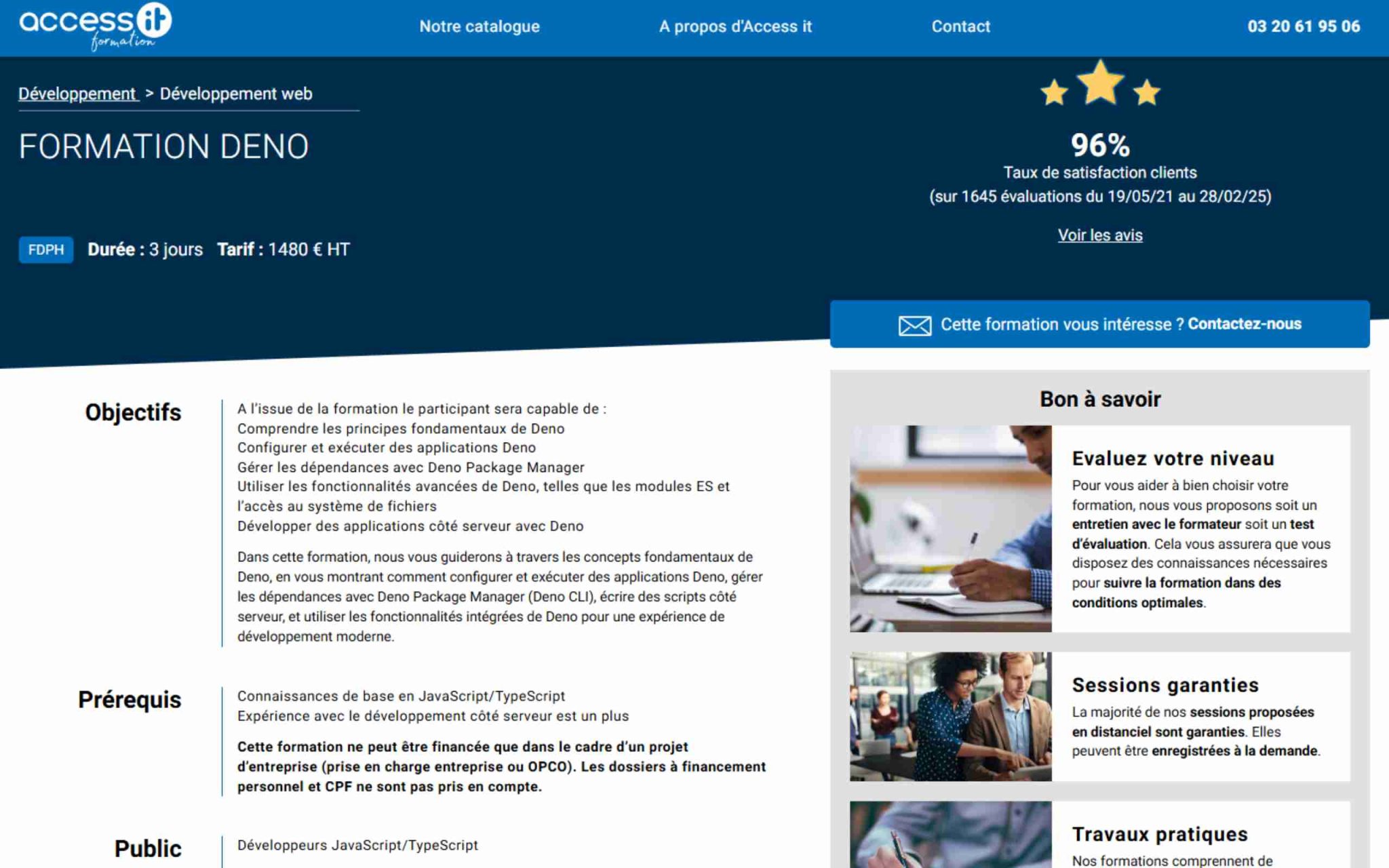Formation Deno - Access IT