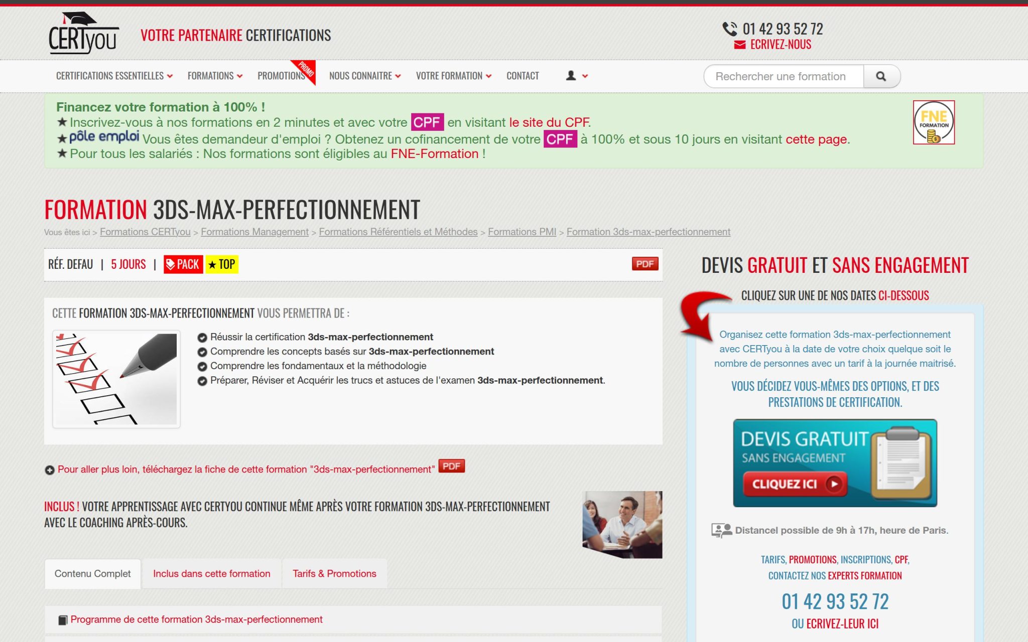Formation 3ds-max-perfectionnement - CertYou