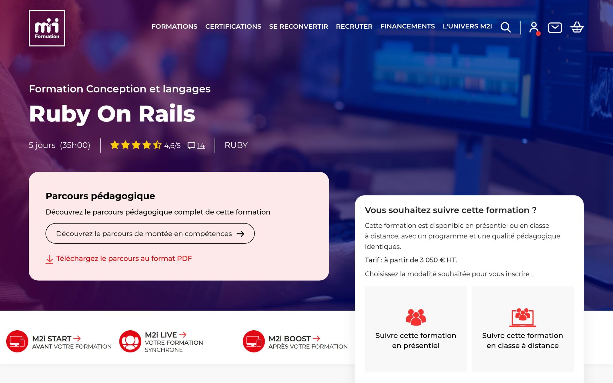 Ruby On Rails - M2i