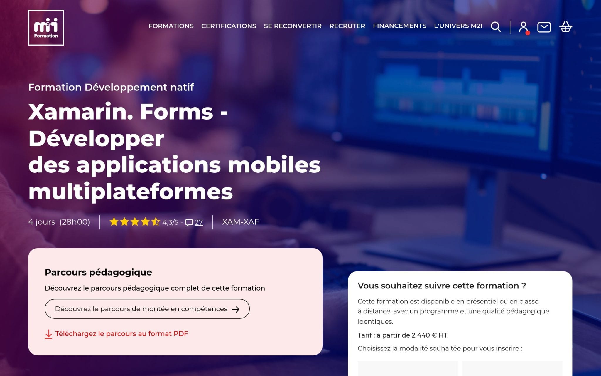 Xamarin. Forms - M2i