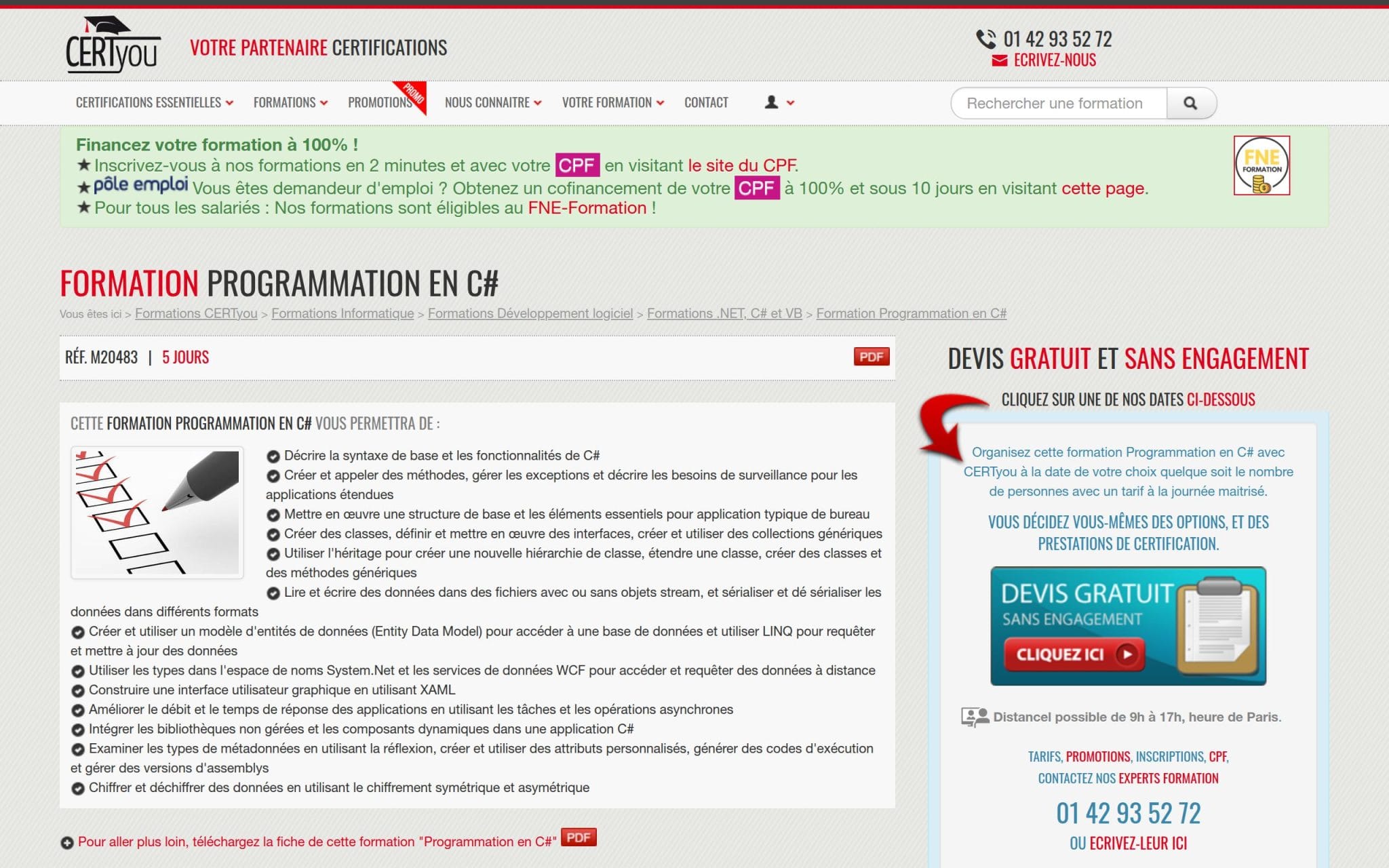 Formation Programmation en C# - CertYou