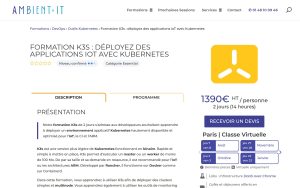 Formation K3s : déployez des applications IoT avec Kubernetes – Ambient IT