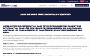 DASA DevOps Fundamentals Certified – Skillsoft Global Knowledge