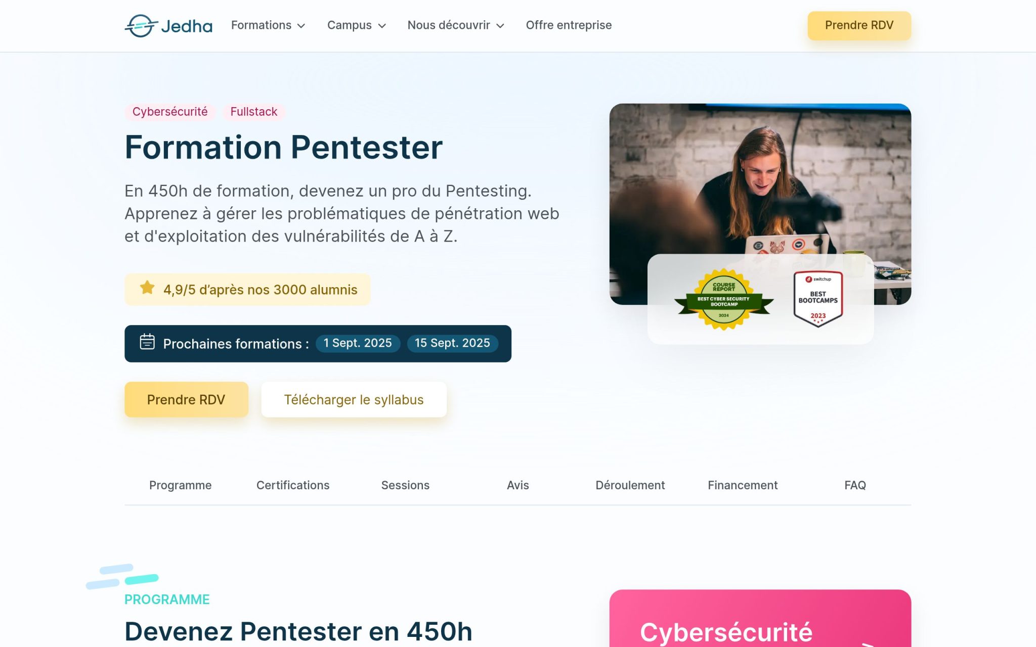 Formation Pentester - Jedha