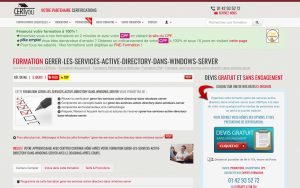 Formation gerer les services active directory dans windows server – CertYou