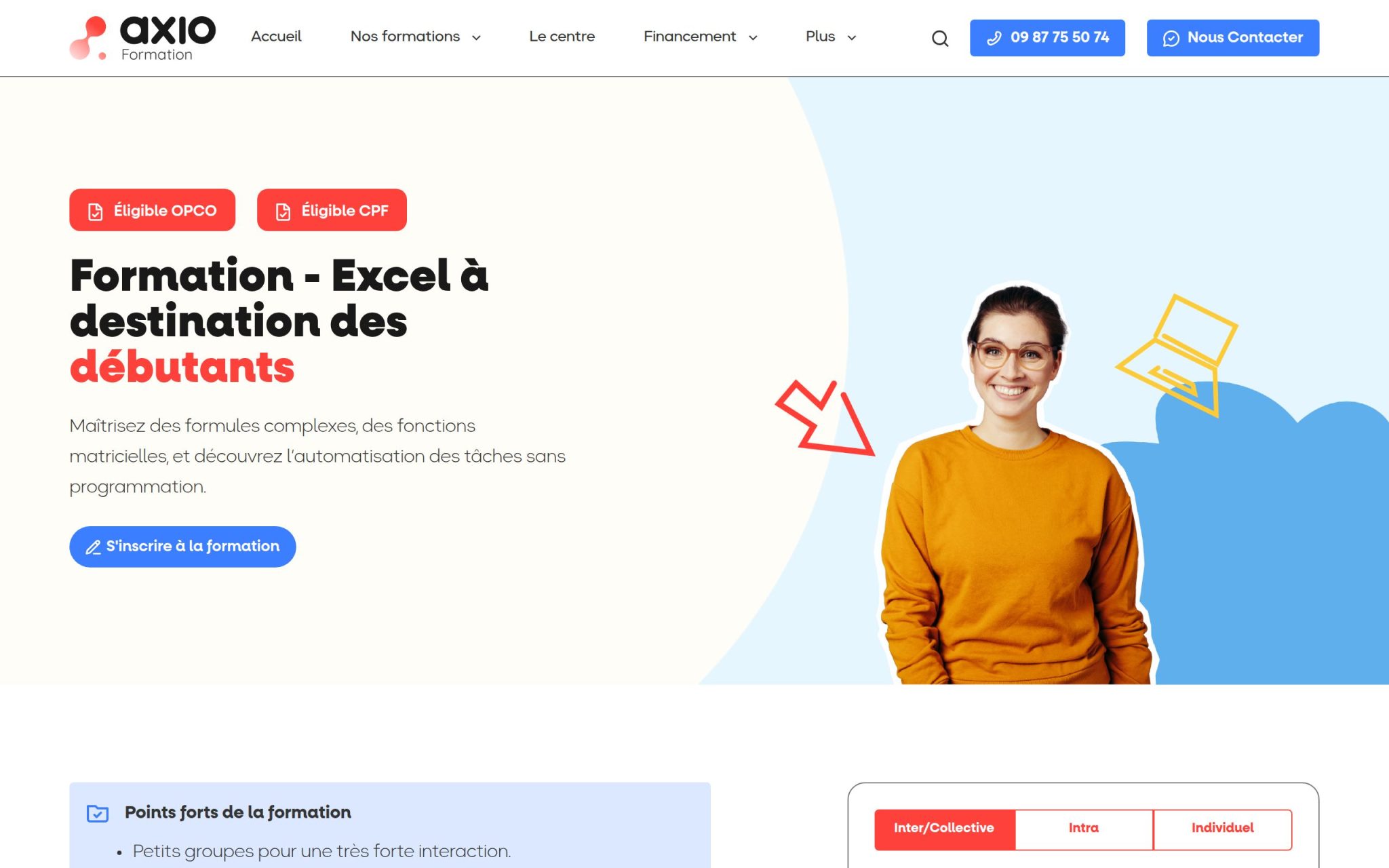 Formation Excel pour les débutants - Axio Formation