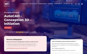 AutoCAD – Conception 3D – Initiation – M2i