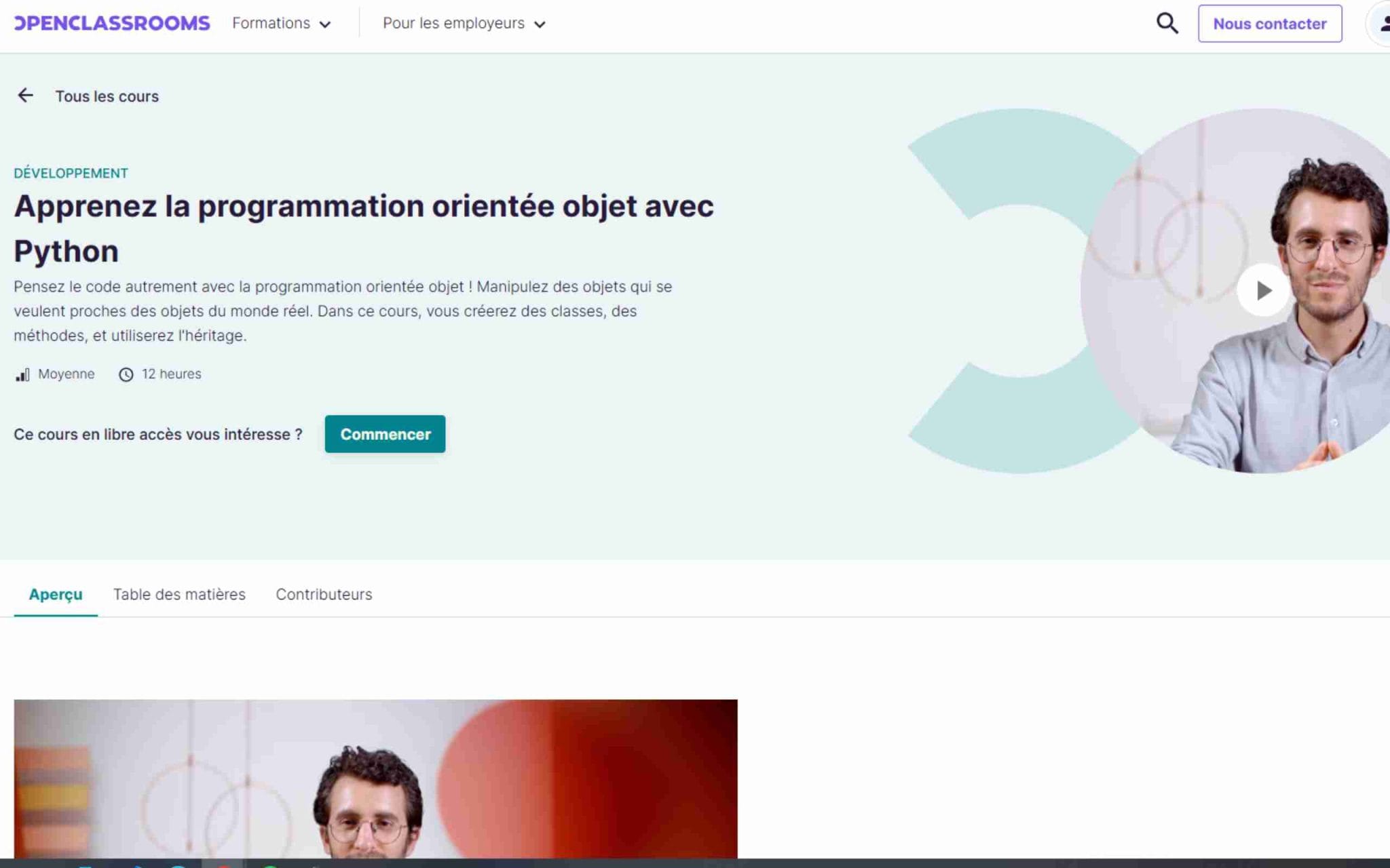 Apprenez la programmation orientée objet avec Python - OpenClassrooms