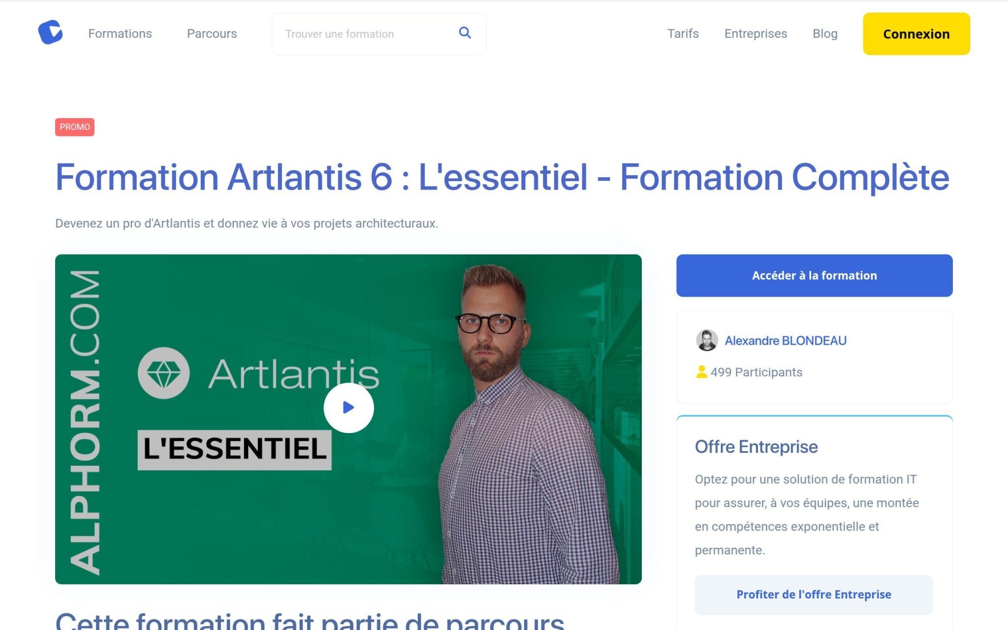 Formation Artlantis 6 : L'essentiel - Formation ComplĂšte - Alphorm
