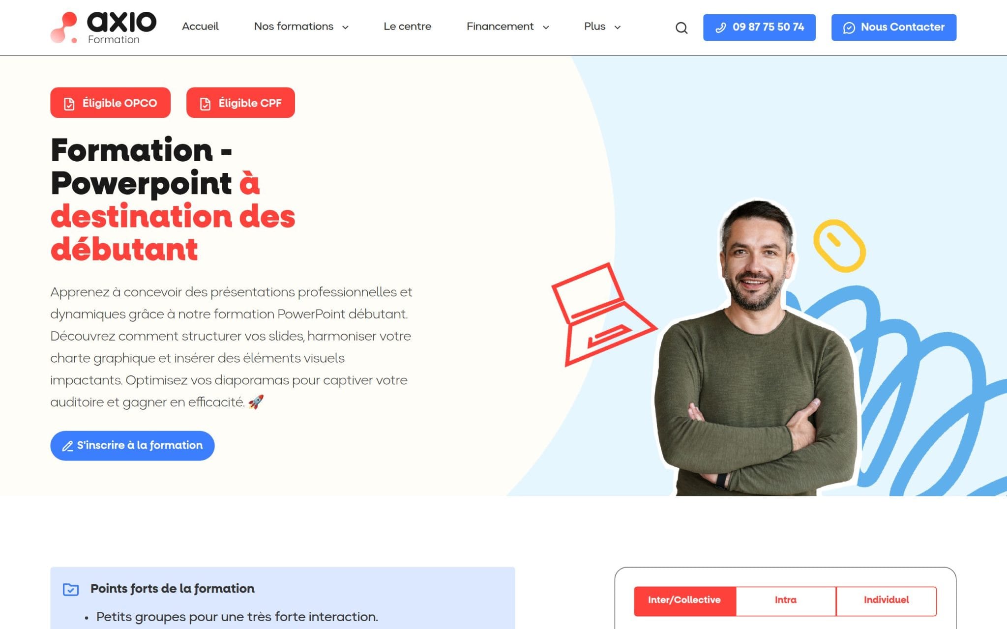 Formation Powerpoint Débutant - Axio Formation