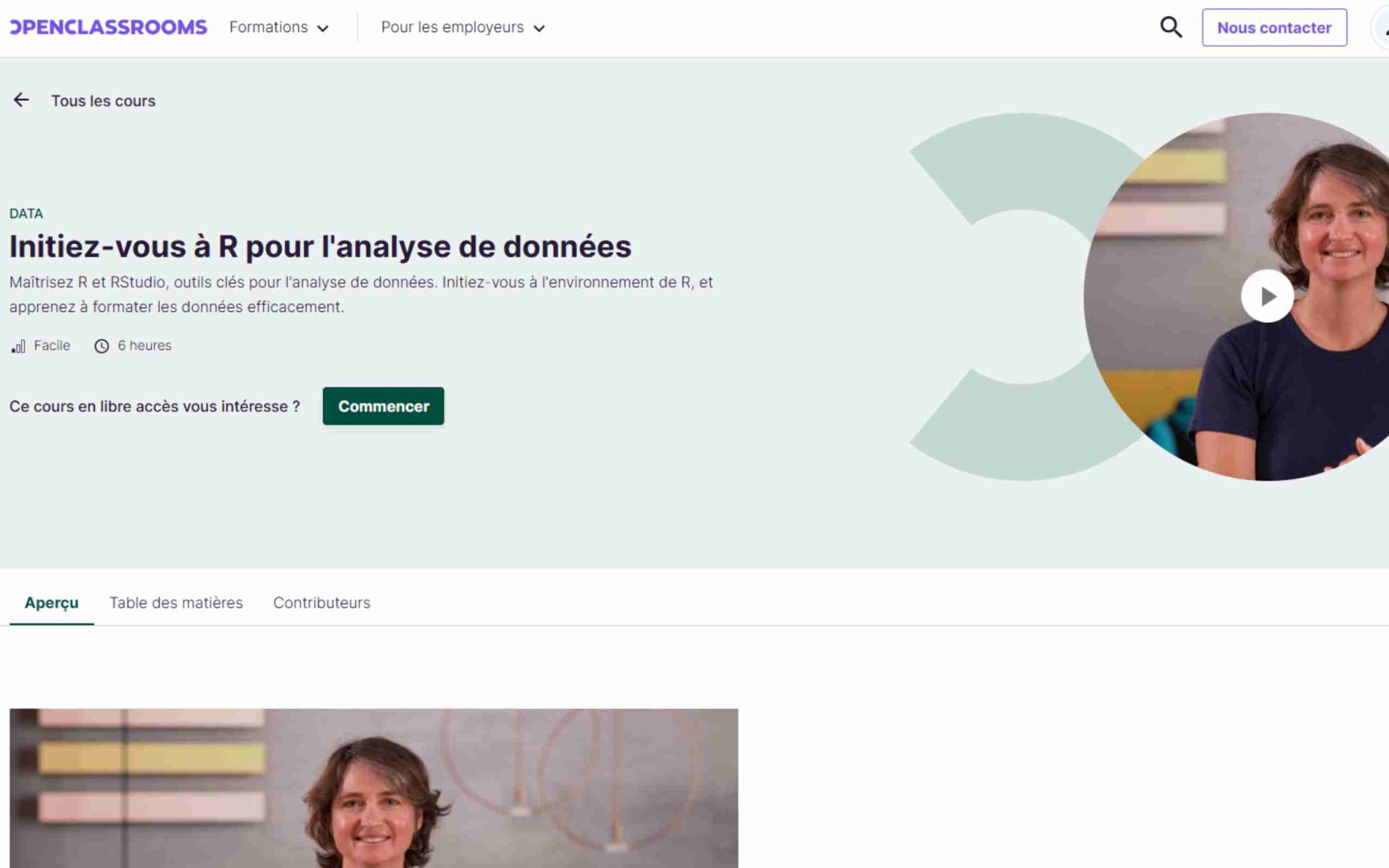 Initiez-vous à R pour l'analyse de données - OpenClassrooms