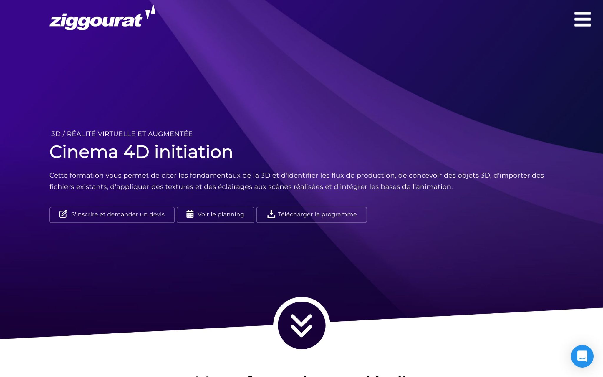 Cinema 4D initiation - Ziggourat Formation