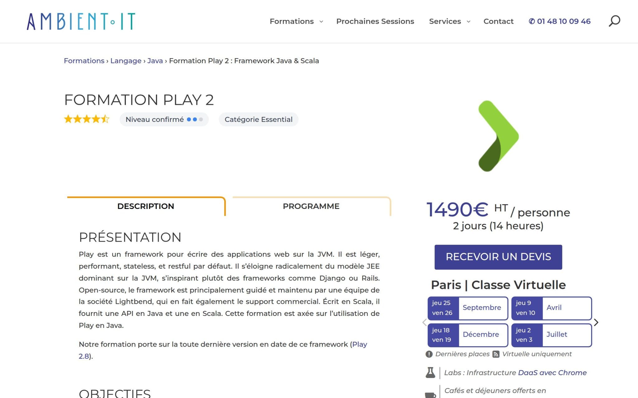 Formation Play 2 - Ambient IT