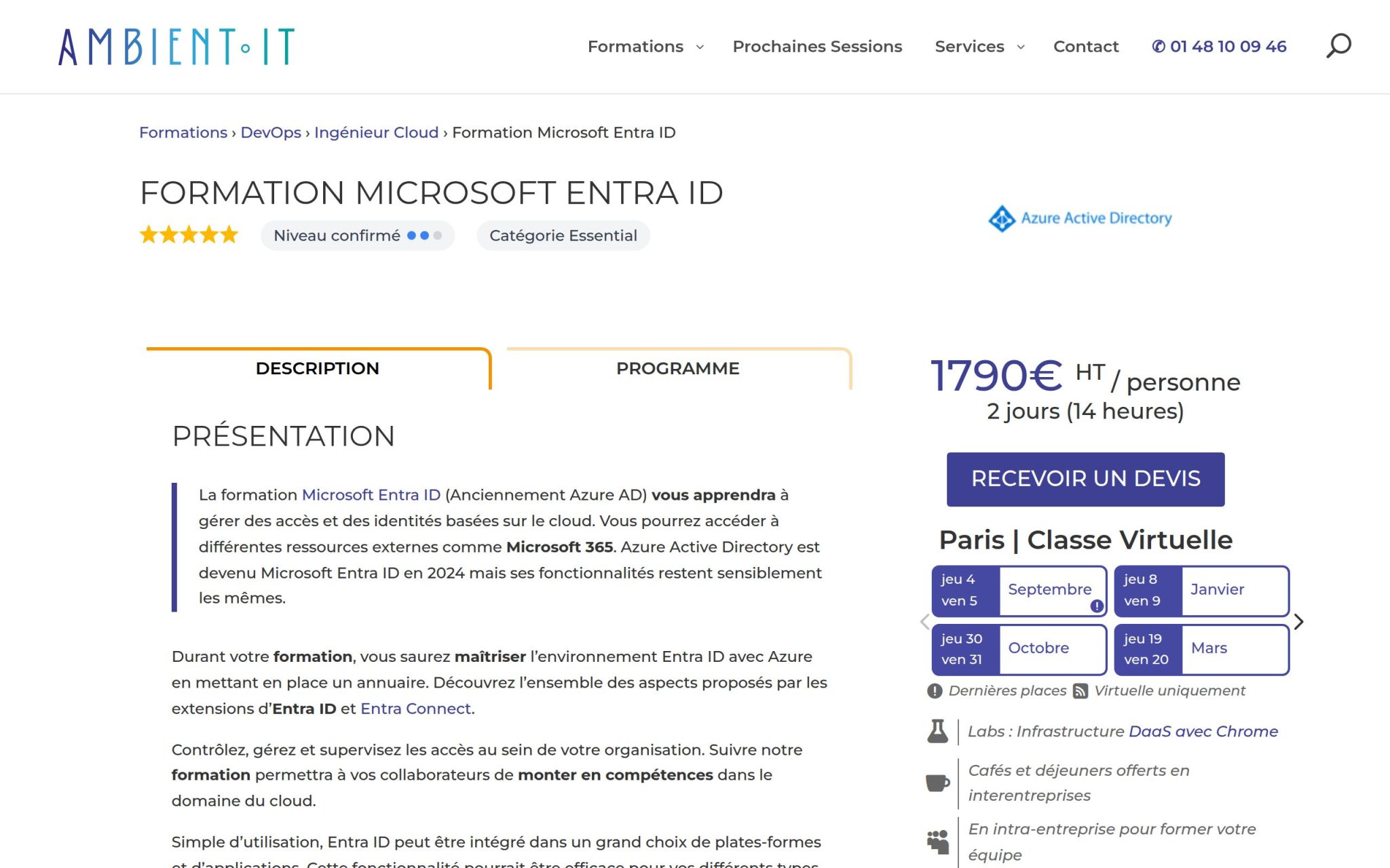Formation Azure Active Directory - Ambient IT