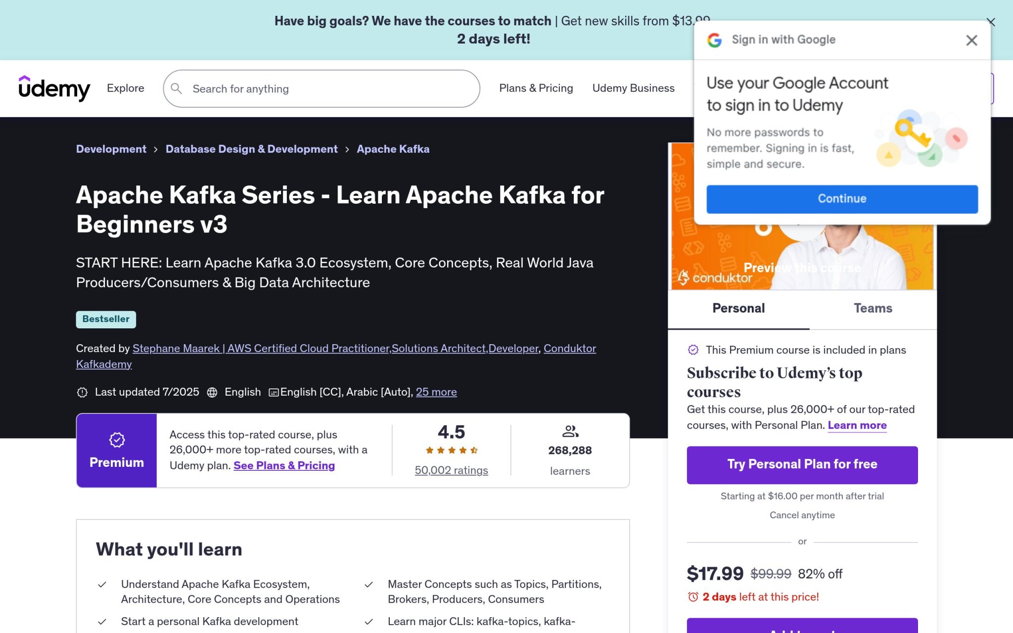 Apache Kafka Series - Learn Apache Kafka for Beginners v3 - Udemy