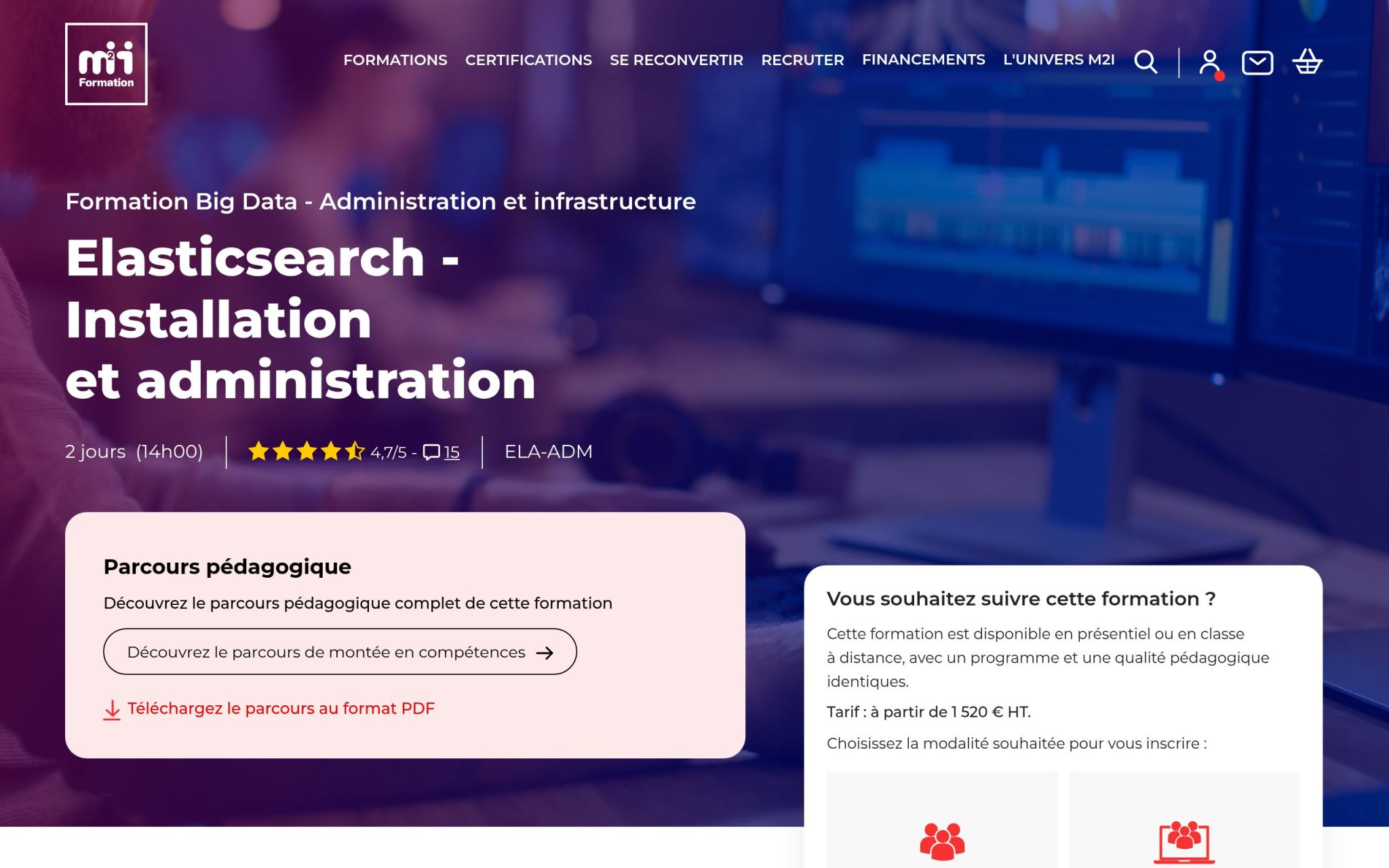 Elasticsearch - Installation et administration - M2i