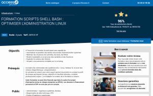 Formation Scripts Shell Bash : optimiser l’administration Linux – Access IT