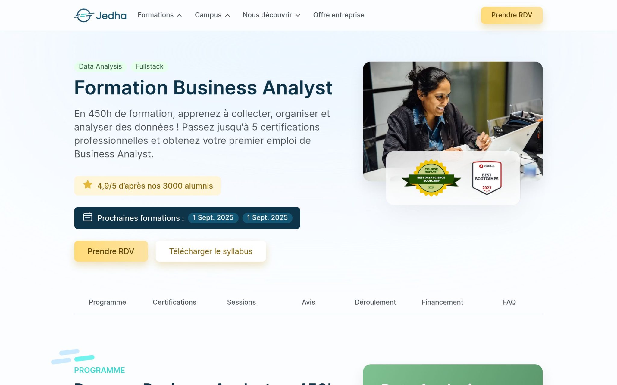 Formation Business Analyst - Jedha