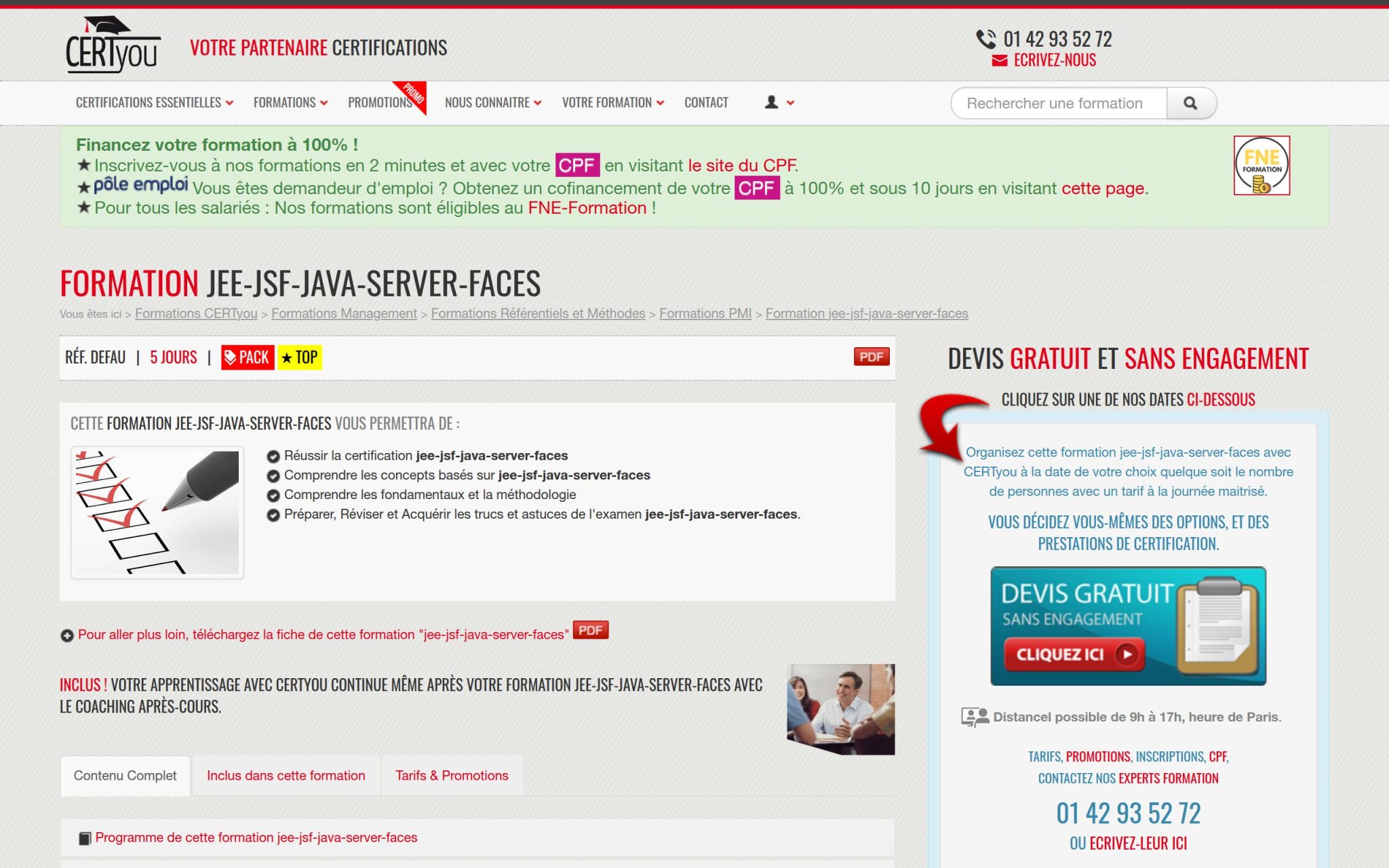 Formation jee-jsf-java-server-faces - CertYou