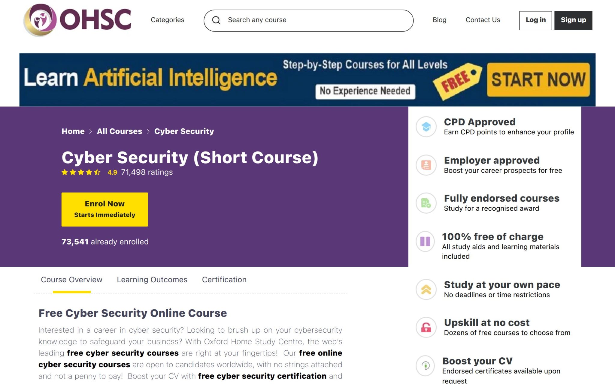 Cyber Security - OHSC