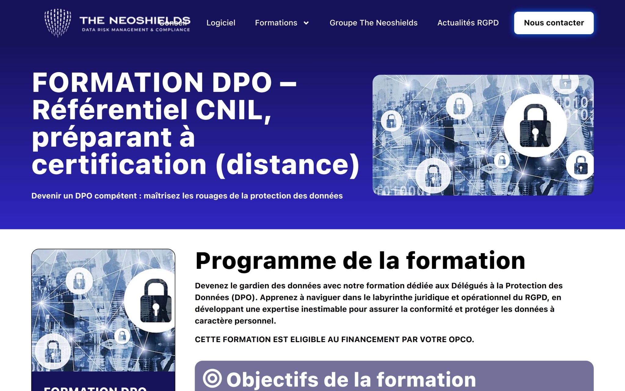 FORMATION DPO - The Neoshields