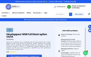 Formation Développeur Web – Skills4All