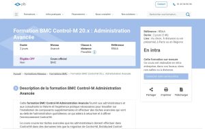 Formation BMC Control-M 20.x : Administration Avancée – Plb Consultant
