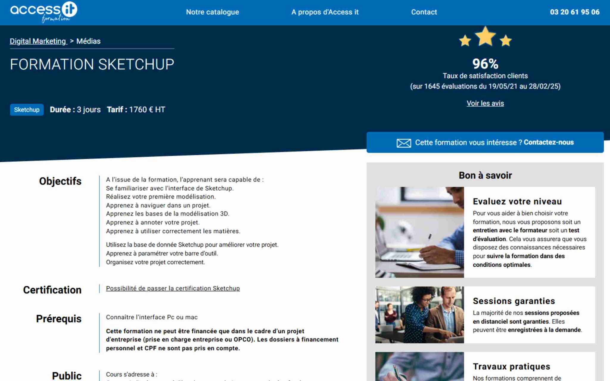 Formation Sketchup - Access IT