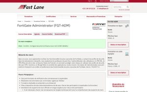 FortiGate Administrator (FGT-ADM) – Fast Lane