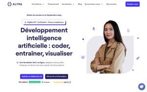 Formation Développement intelligence artificielle : coder, entraîner, visualiser - Alyra