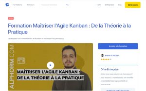 Formation Maîtriser l’Agile Kanban : De la Théorie à la Pratique – Alphorm