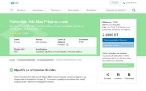Formation 3ds Max Prise en main – Plb Consultant
