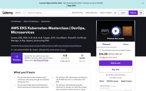 AWS EKS Kubernetes-Masterclass | DevOps, Microservices – Udemy