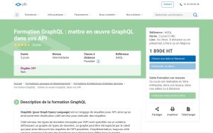 Formation GraphQL : mettre en œuvre GraphQL dans vos API – Plb Consultant