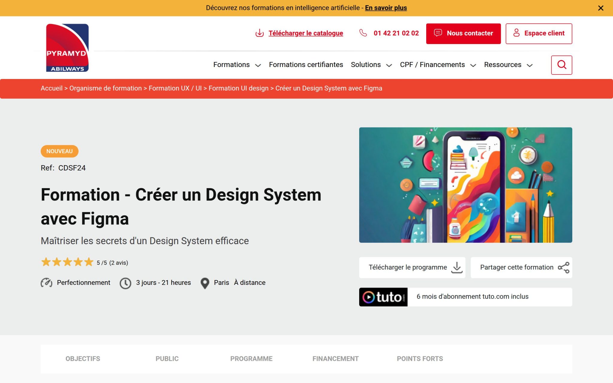 Formation - Créer un Design System avec Figma - Pyramyd NTCV