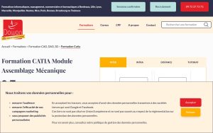 Formation CATIA Module Assemblage Mécanique – Dawan
