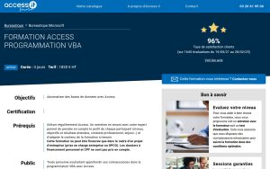 Formation Access Programmation VBA – Access IT