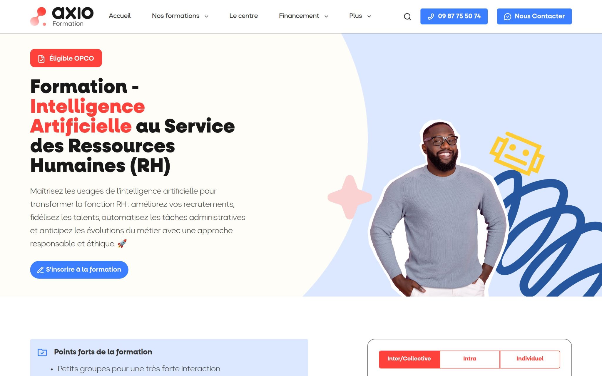 Formation - Intelligence Artificielle au Service des Ressources Humaines (RH) - Axio Formation