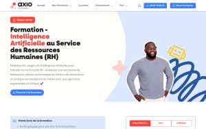 Formation – Intelligence Artificielle au Service des Ressources Humaines (RH) – Axio Formation