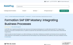 Formation SAP ERP Mastery: Integrating Business Processes – NobleProg