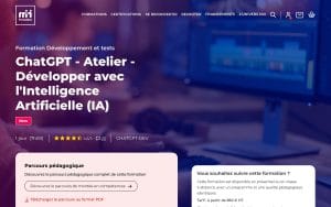 ChatGPT - Atelier - Développer avec l'Intelligence Artificielle (IA) - M2i