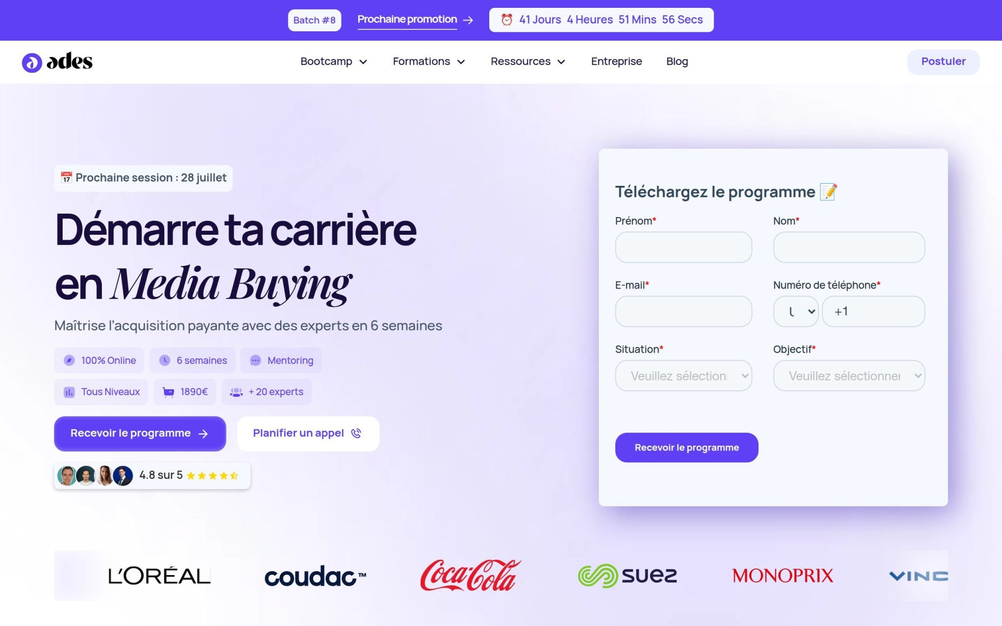Démarre ta carriÚre en Media Buying - Ades