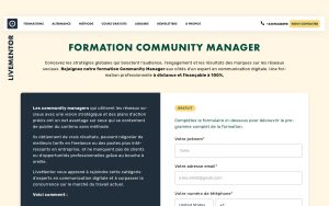 Formation Community Management – Livementor